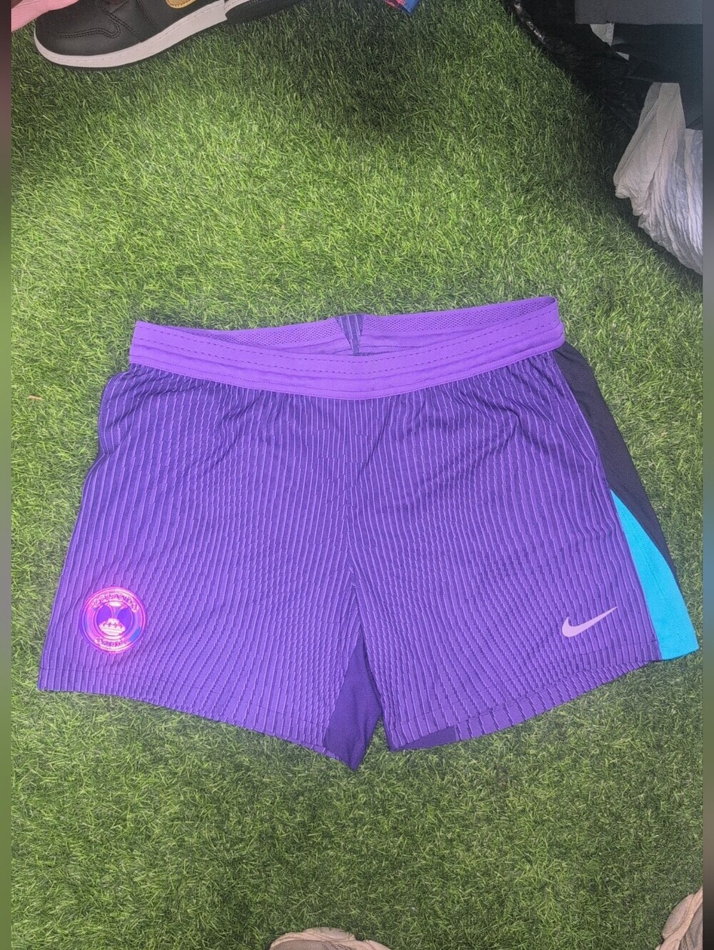 Nike Women's Purple/Teal Orlando Pride Athletic Shorts Size XL NWOT